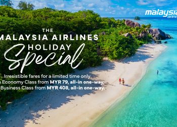 Tempah Tiket Penerbangan Anda Sekarang Dengan Tawaran “Holiday Special” Malaysia Airlines