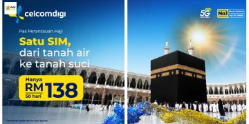 Permudahkan Pengalaman Haji, CelcomDigi Perkenal Pas Tanpa Had Untuk Haji – RM139 Untuk 50 Hari